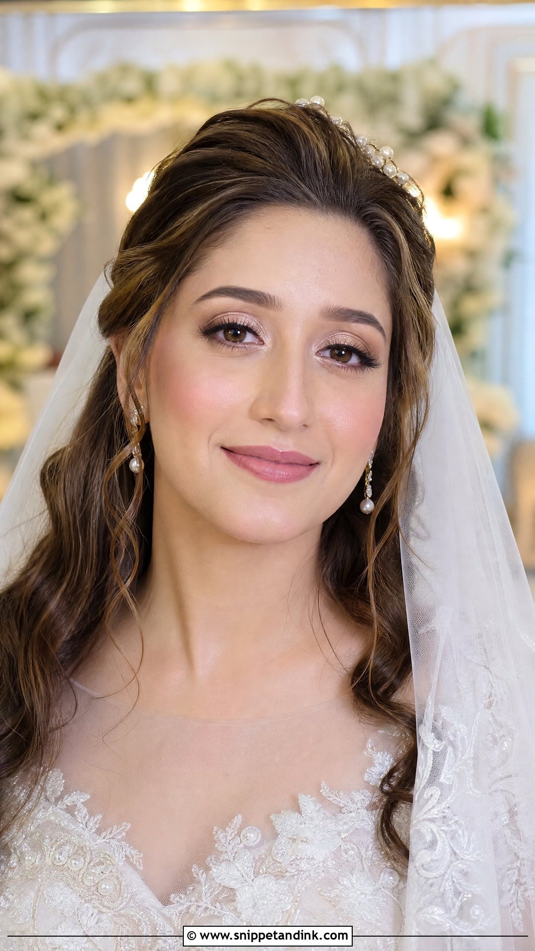 Christian Indian Bridal Look - Snippet and Ink - 20 Indian Bridal Looks