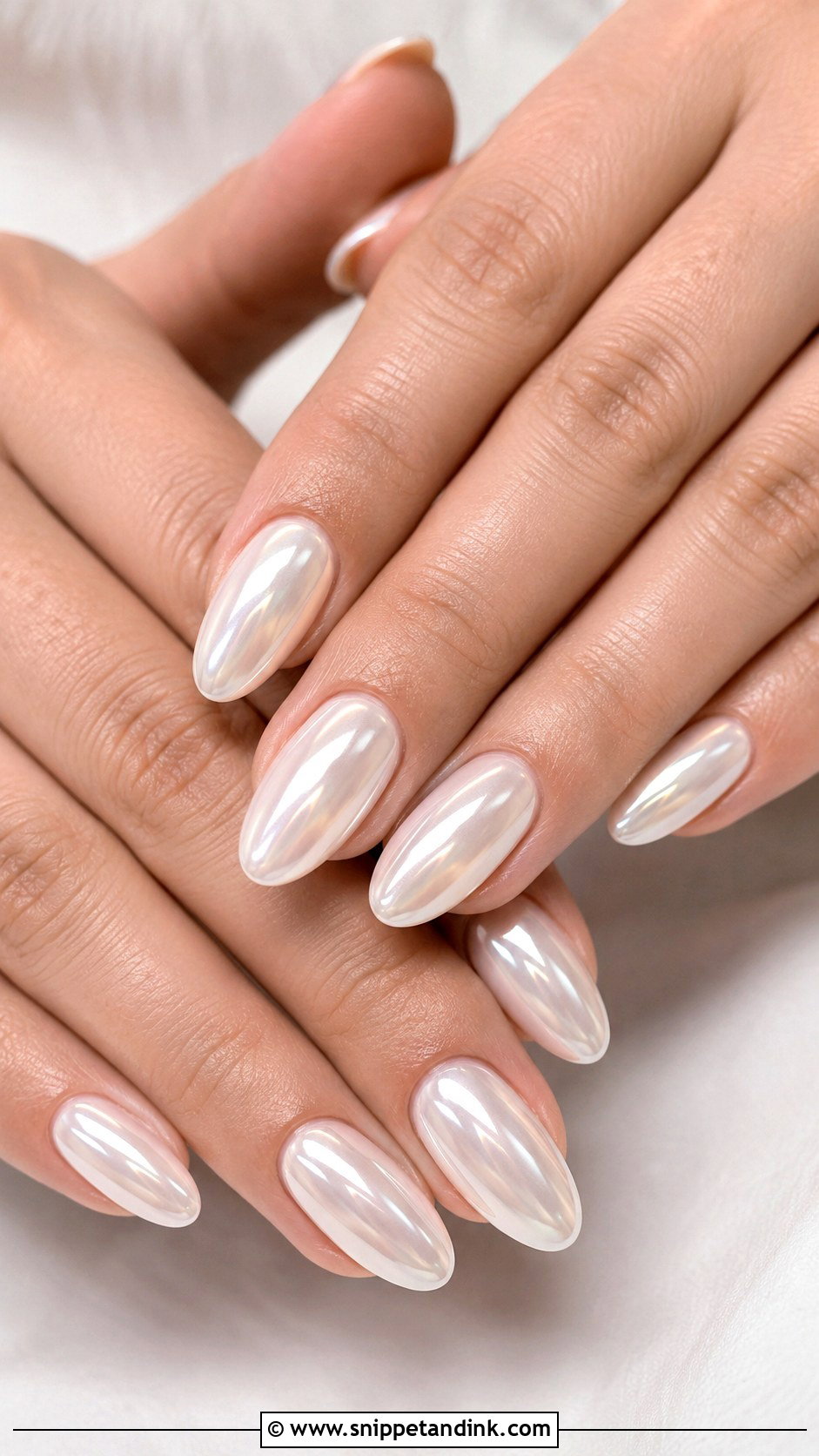 Chrome Bride Nails - Snippet and Ink - 20 Bride Nails 2025