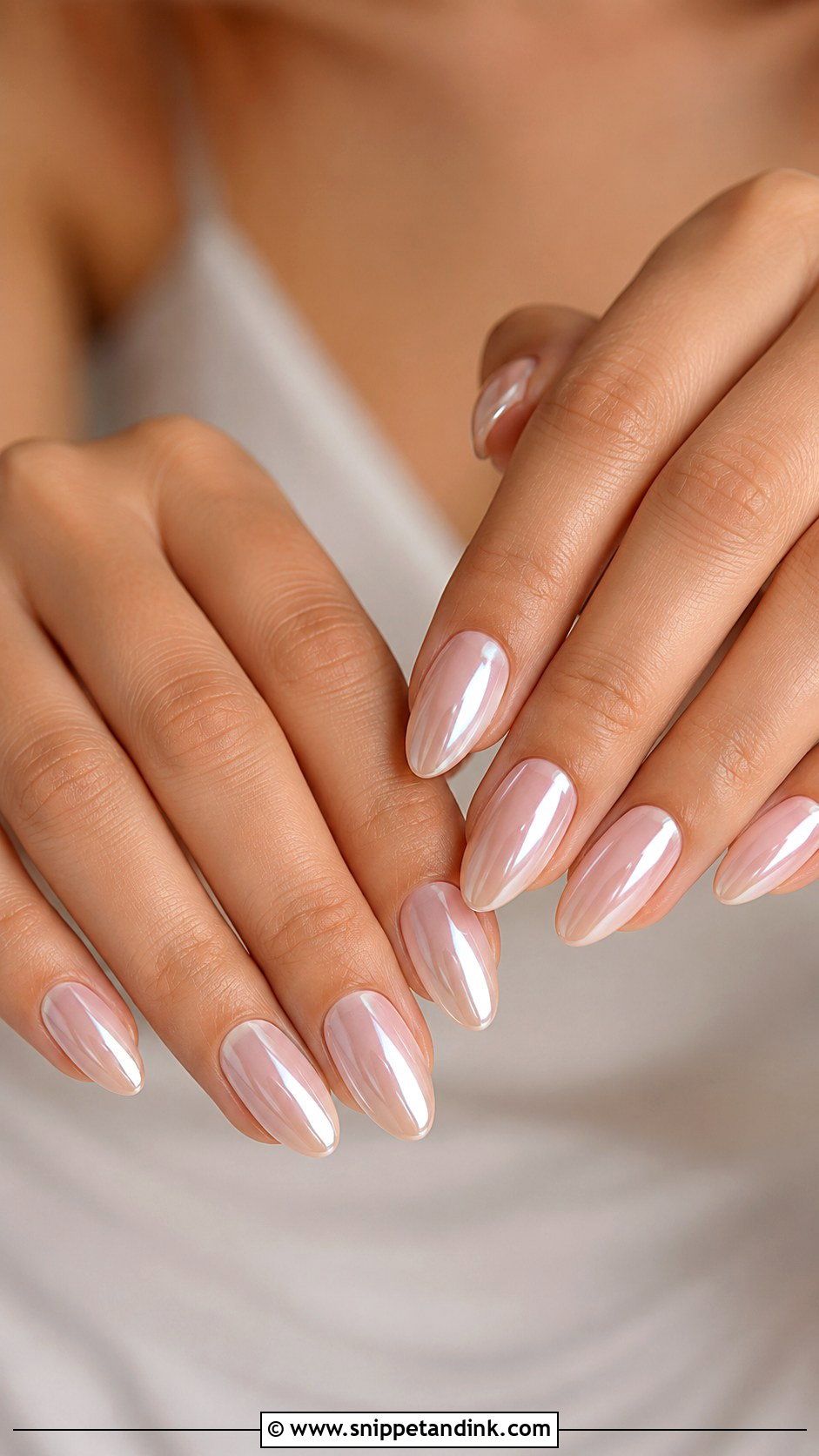Chrome Bridesmaid Nails - Snippet and Ink - 30 Classy Bridesmaid Nails