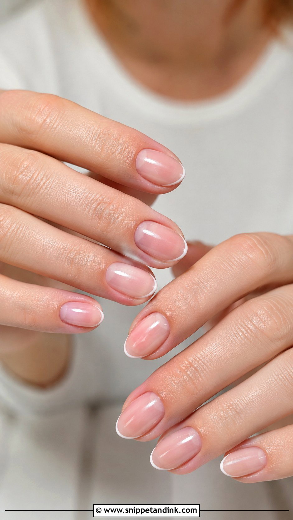 Chrome French Wedding Nails - Snippet and Ink - 35 Wedding Nail Ideas