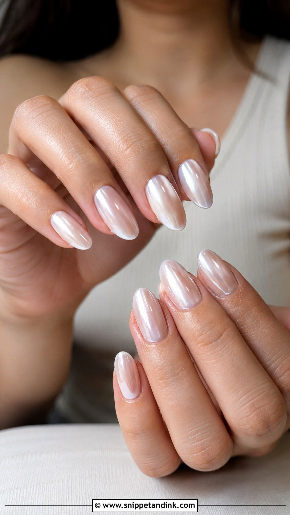 Chrome Wedding Nails - Snippet and Ink - 20 Elegant Nails for Wedding