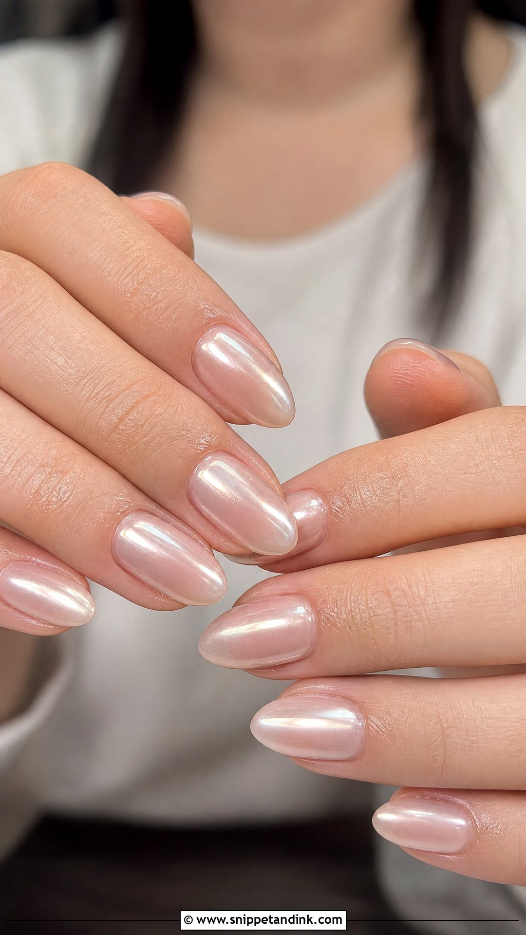 Chrome Wedding Nails - Snippet and Ink - 25 Nail Wedding for Bride Ideas