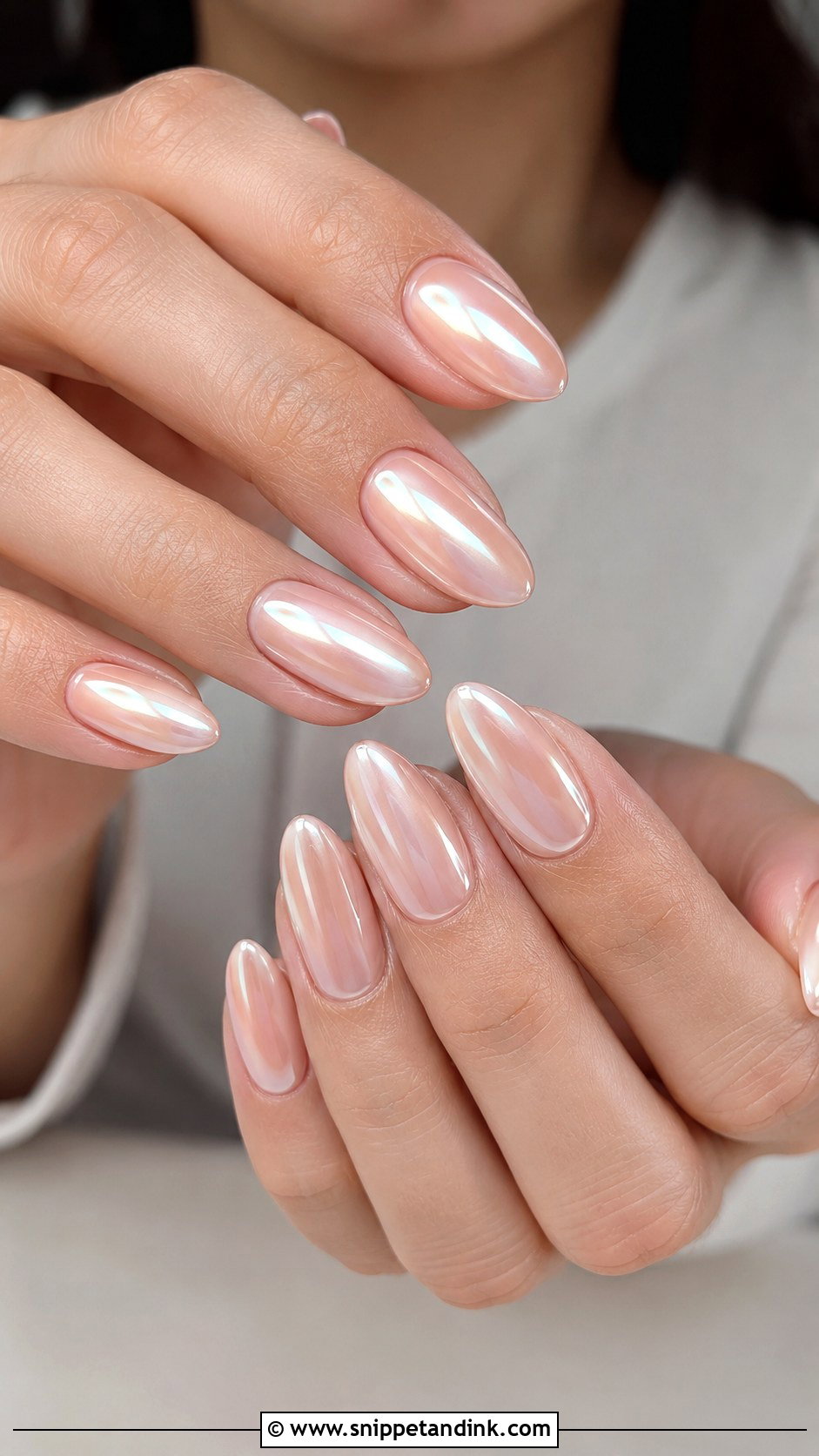 Chrome Wedding Nails - Snippet and Ink - 30 Elegant Wedding Nails for Bride