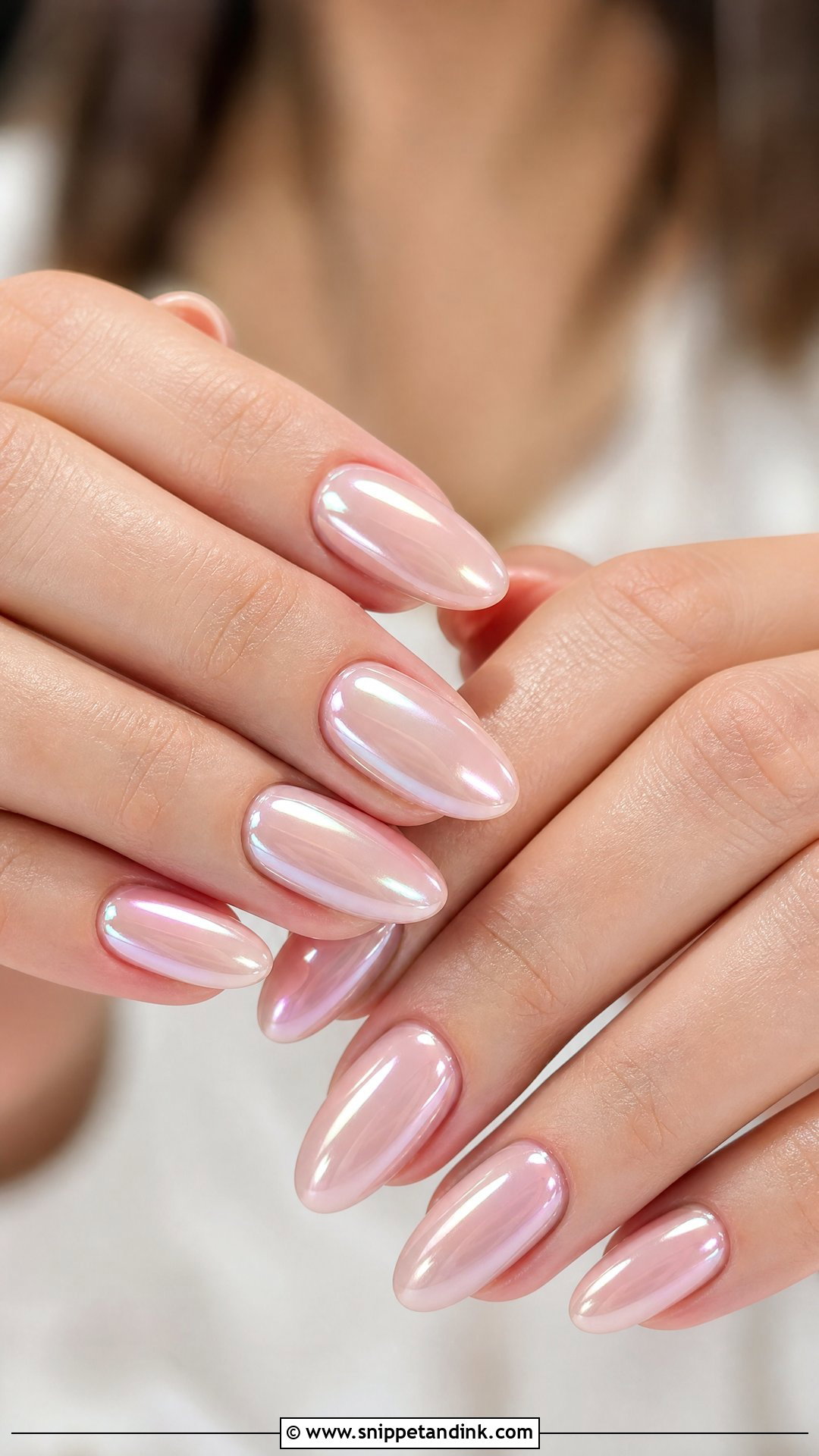 Chrome Wedding Nails - Snippet and Ink - 35 Wedding Nails