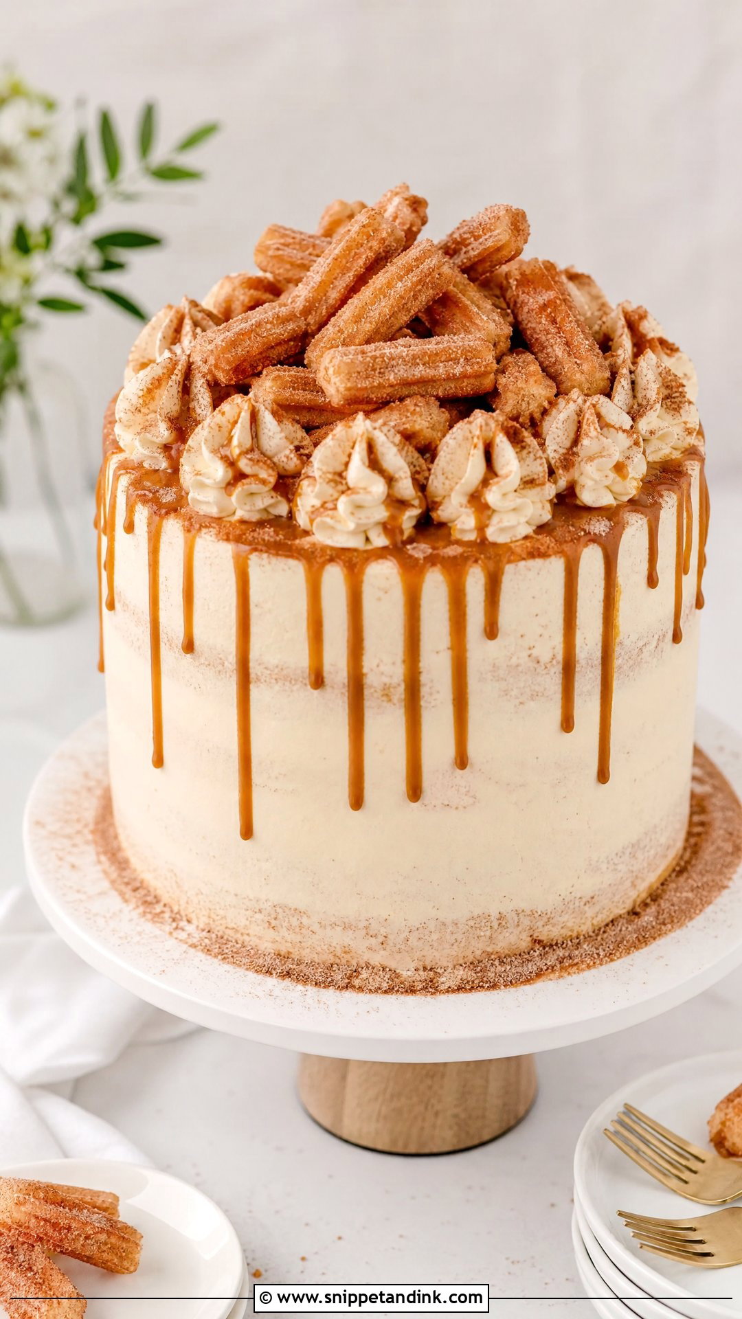 Churro Mexican Wedding Cake - Snippet and Ink - 20 Mexican Wedding Cakes
