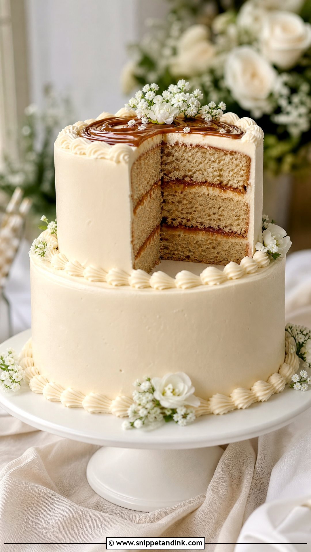 Cinnamon Vanilla Mexican Wedding Cake - Snippet and Ink - 20 Mexican Wedding Cakes