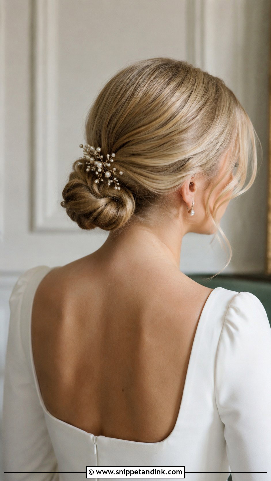 Civil Wedding Chignon - Snippet and Ink - 20 Hairstyle for Civil Wedding Ideas
