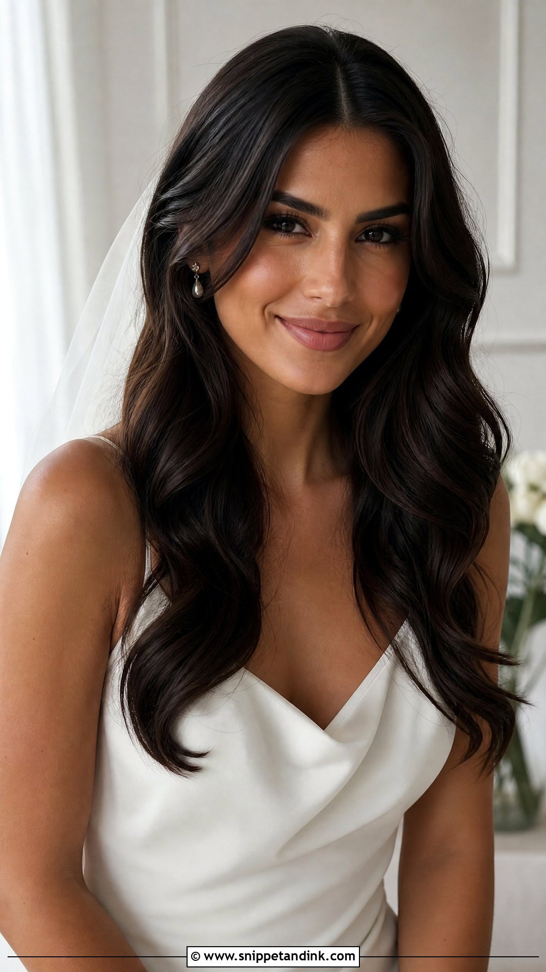 Civil Wedding Loose Waves - Snippet and Ink - 15 Civil Wedding Hairstyle Brides