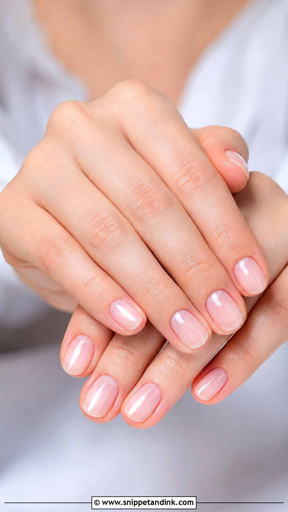 Civil Wedding Natural Nails - Snippet and Ink - 20 Civil Wedding Nails