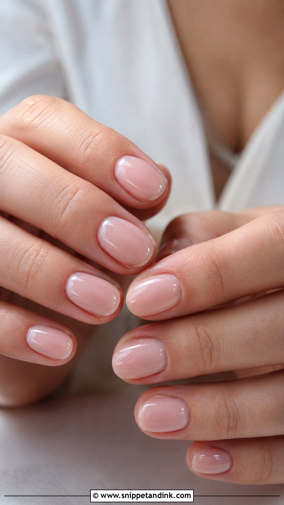 Civil Wedding Oval Nails - Snippet and Ink - 20 Civil Wedding Nails