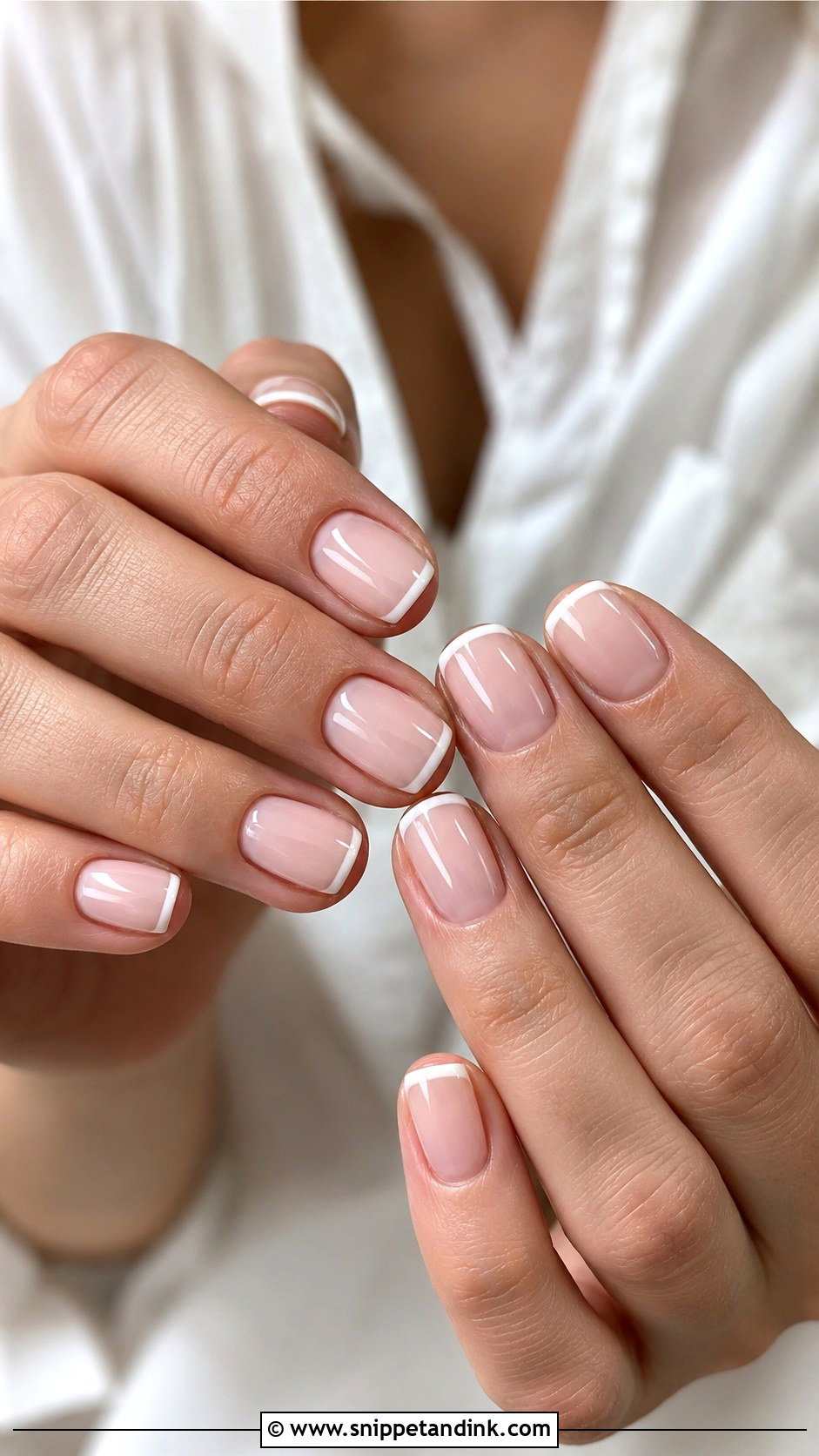 Civil Wedding Short Nails - Snippet and Ink - 20 Civil Wedding Nails