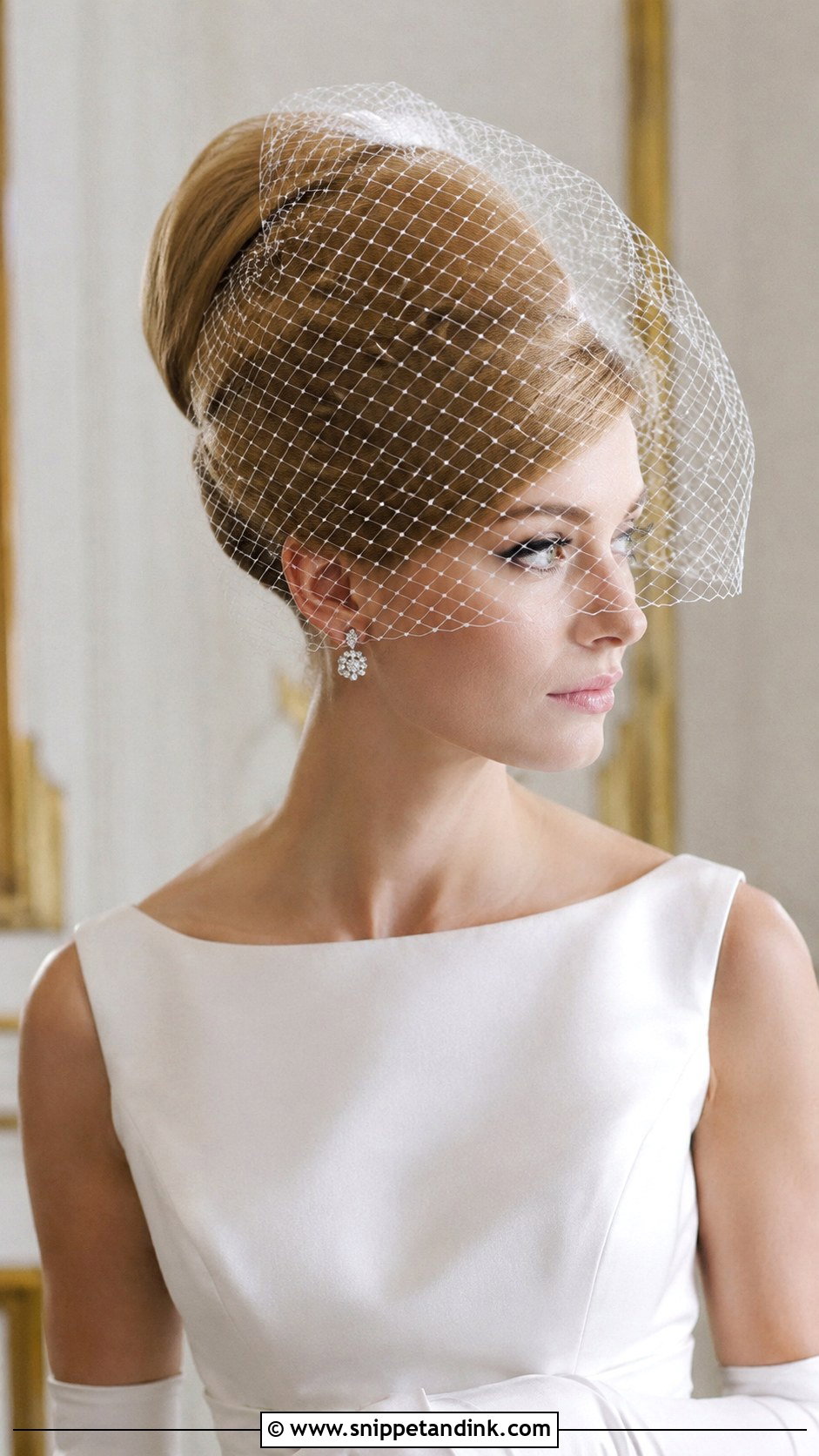 Classic 1960s Beehive - Snippet and Ink - 25 Vintage Bridal Hair Ideas