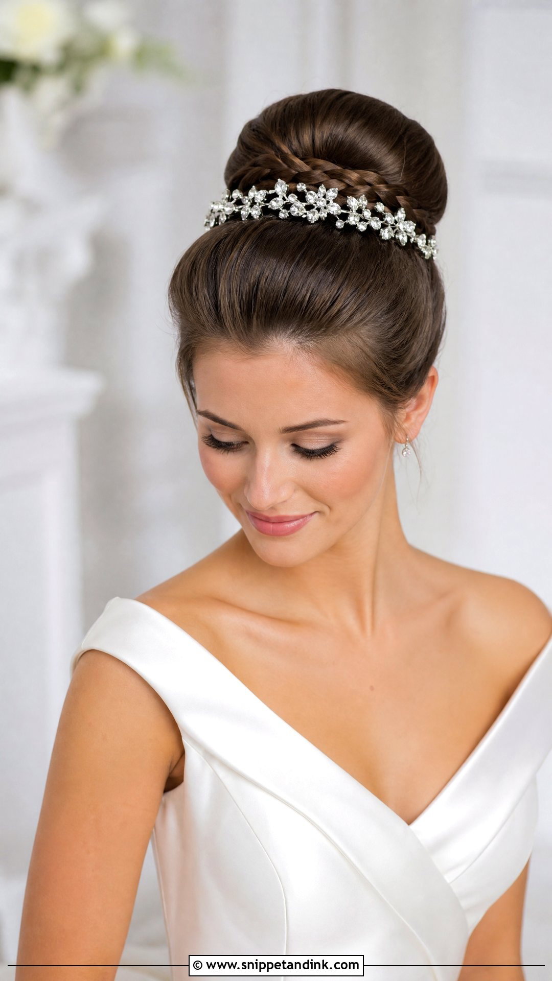 Classic Ballerina Bun - Snippet and Ink - 20 Simple Bridal Bun Ideas