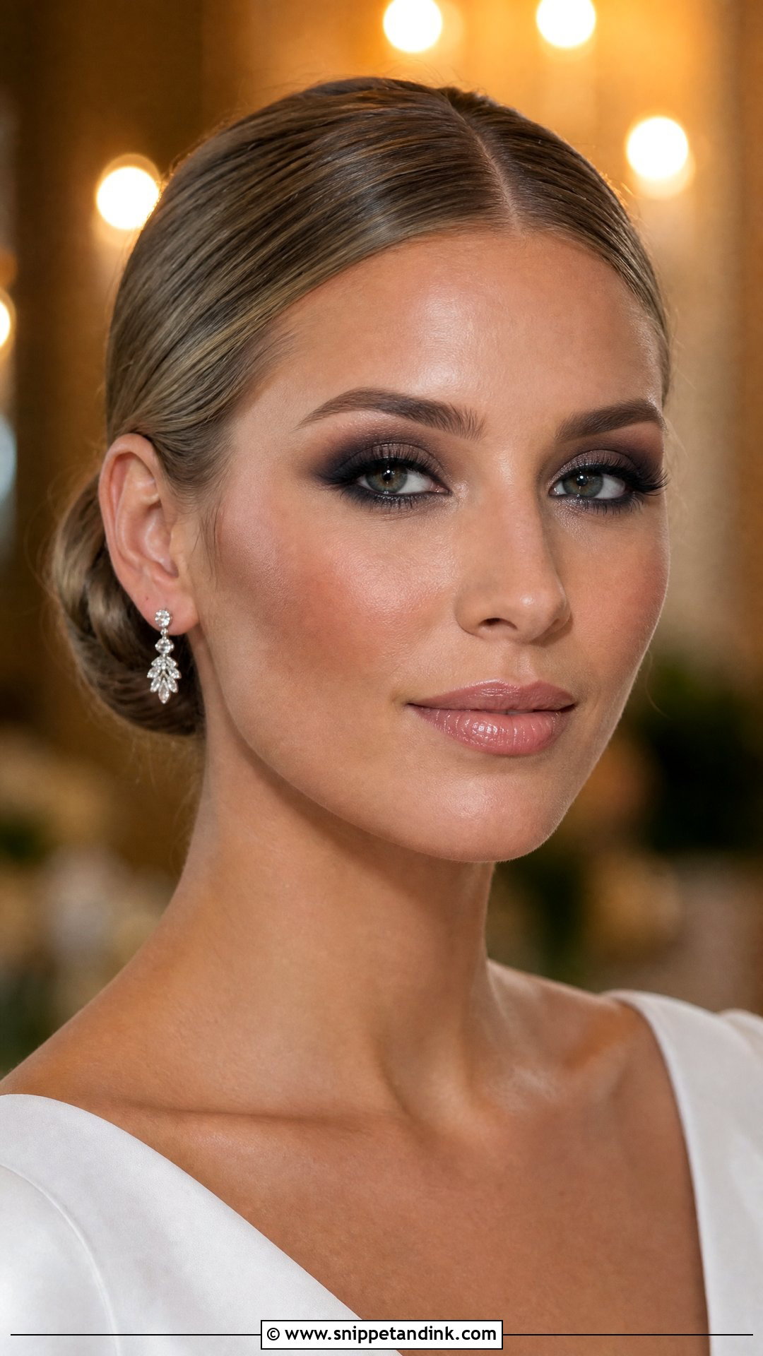Classic Black Smokey Eye Wedding Makeup - Snippet and Ink - 20 Smokey Eye Wedding Makeup Ideas