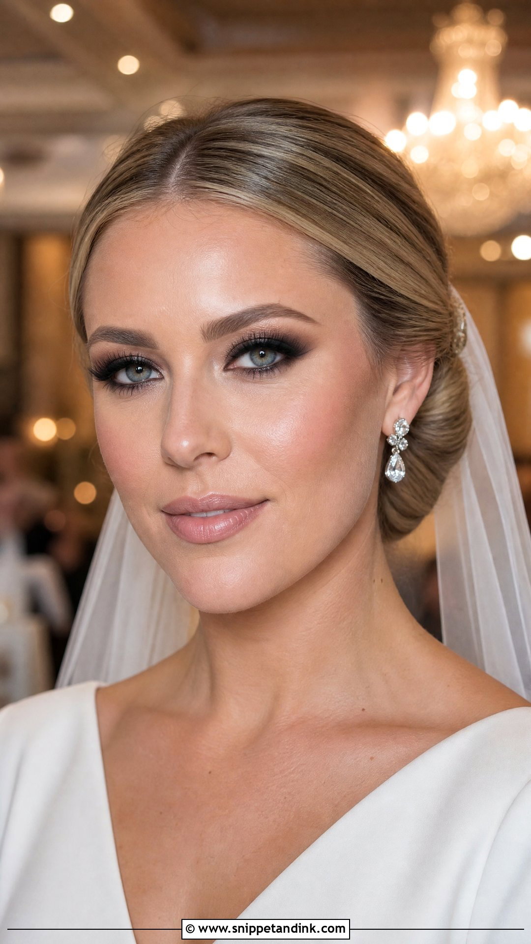 Classic Black Smokey Eye Wedding Makeup - Snippet and Ink - 20 Smokey Eye Wedding Makeup Brides