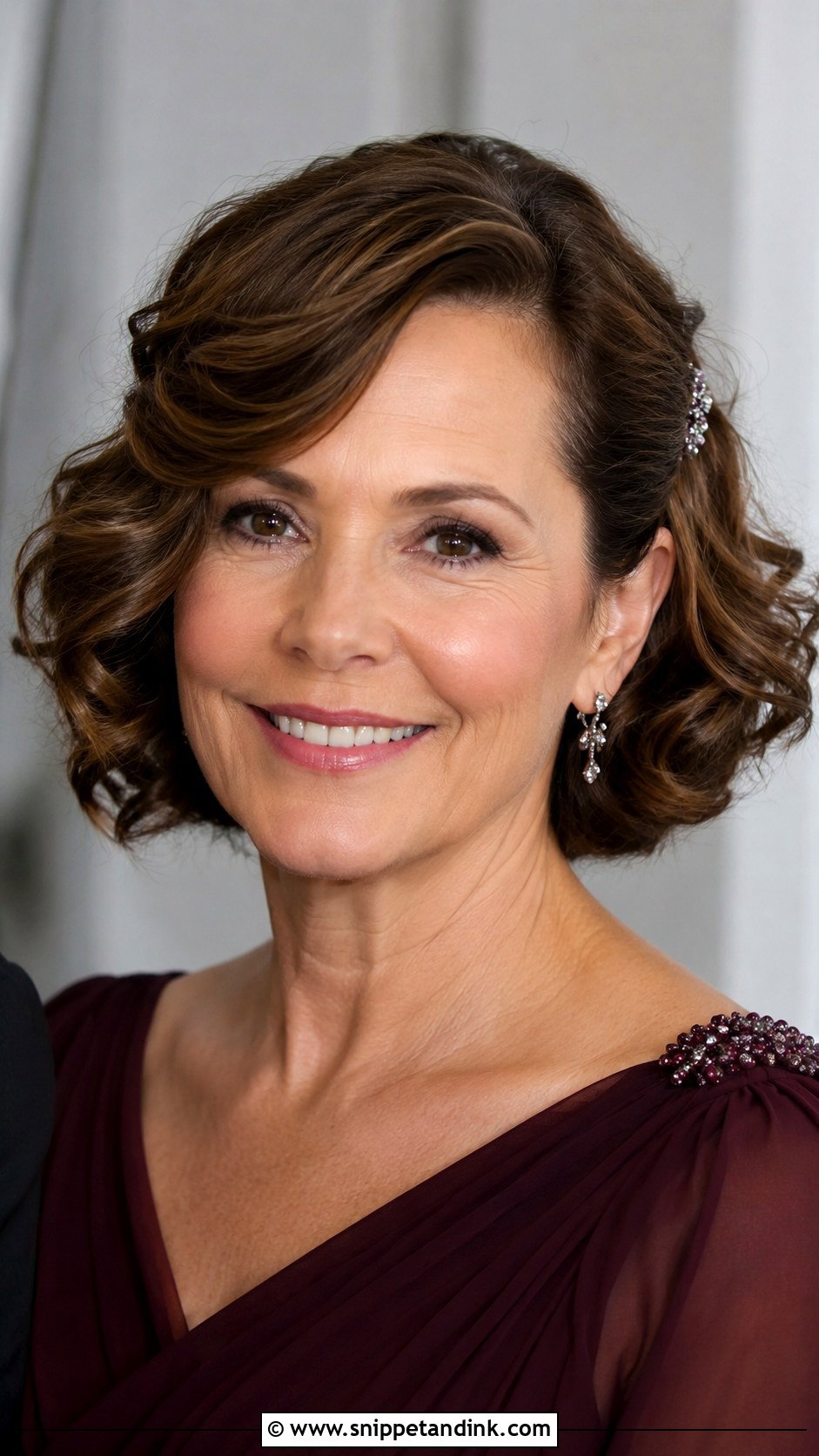 Classic Bob With Soft Curls - Snippet and Ink - 20 Wedding Hairstyles for Mother of Groom