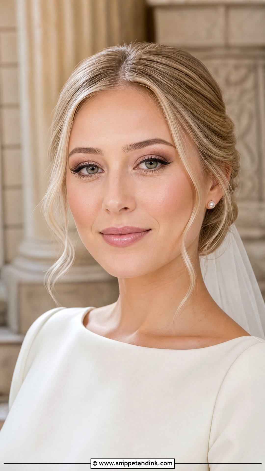 Classic Bridal Civil Wedding Makeup - Snippet and Ink - 20 Civil Wedding Makeup Ideas