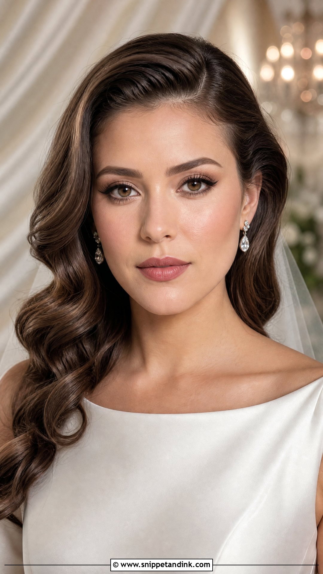 Classic Bridal HD Makeup - Snippet and Ink - 20 Bridal HD Makeup Ideas