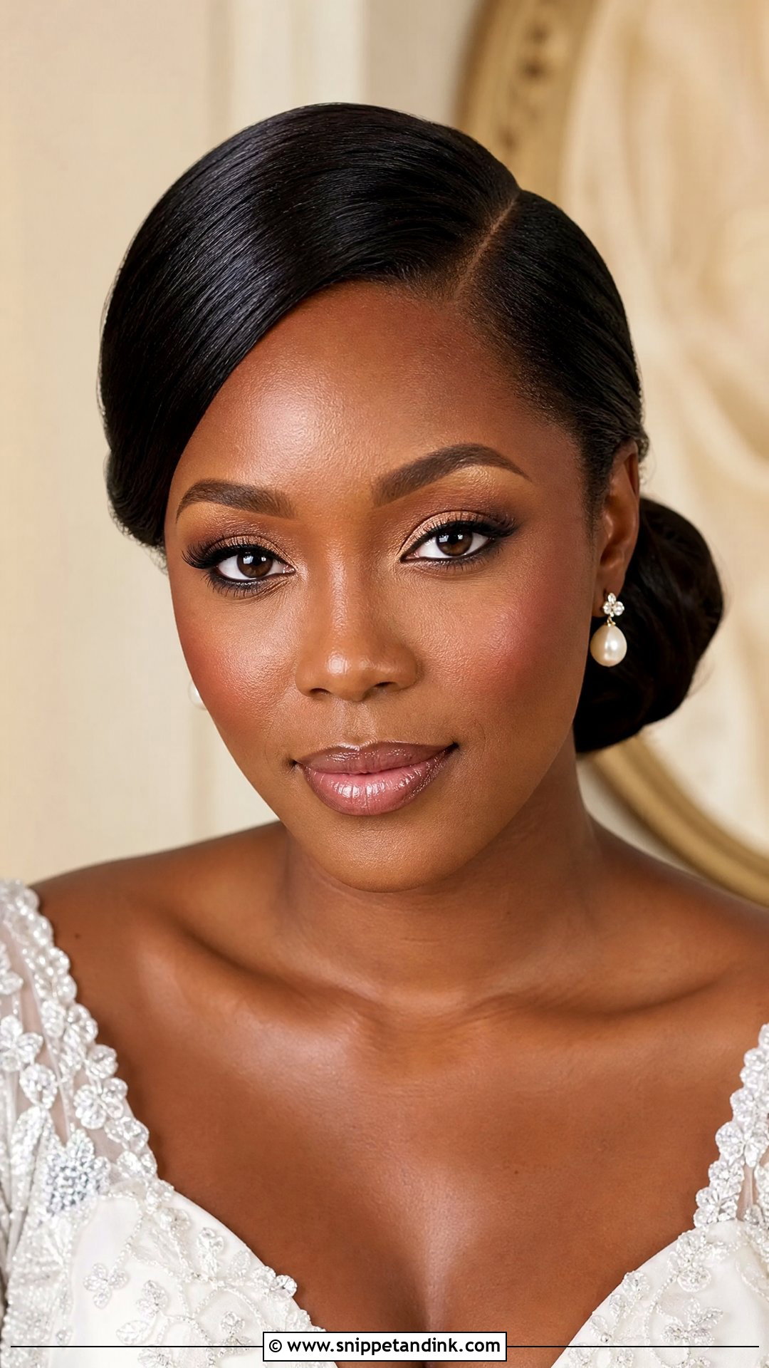 Classic Bridal Makeup For Black Women - Snippet and Ink - 20 Wedding Make Up Black Women