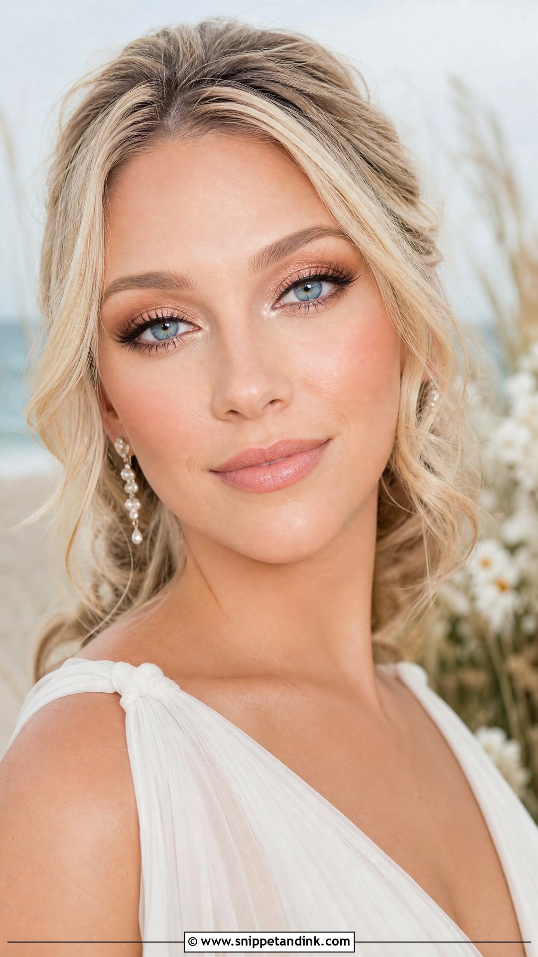 Classic Bridal Makeup For Blue Eyes - Snippet and Ink - 25 Classic Bridal Makeup Ideas
