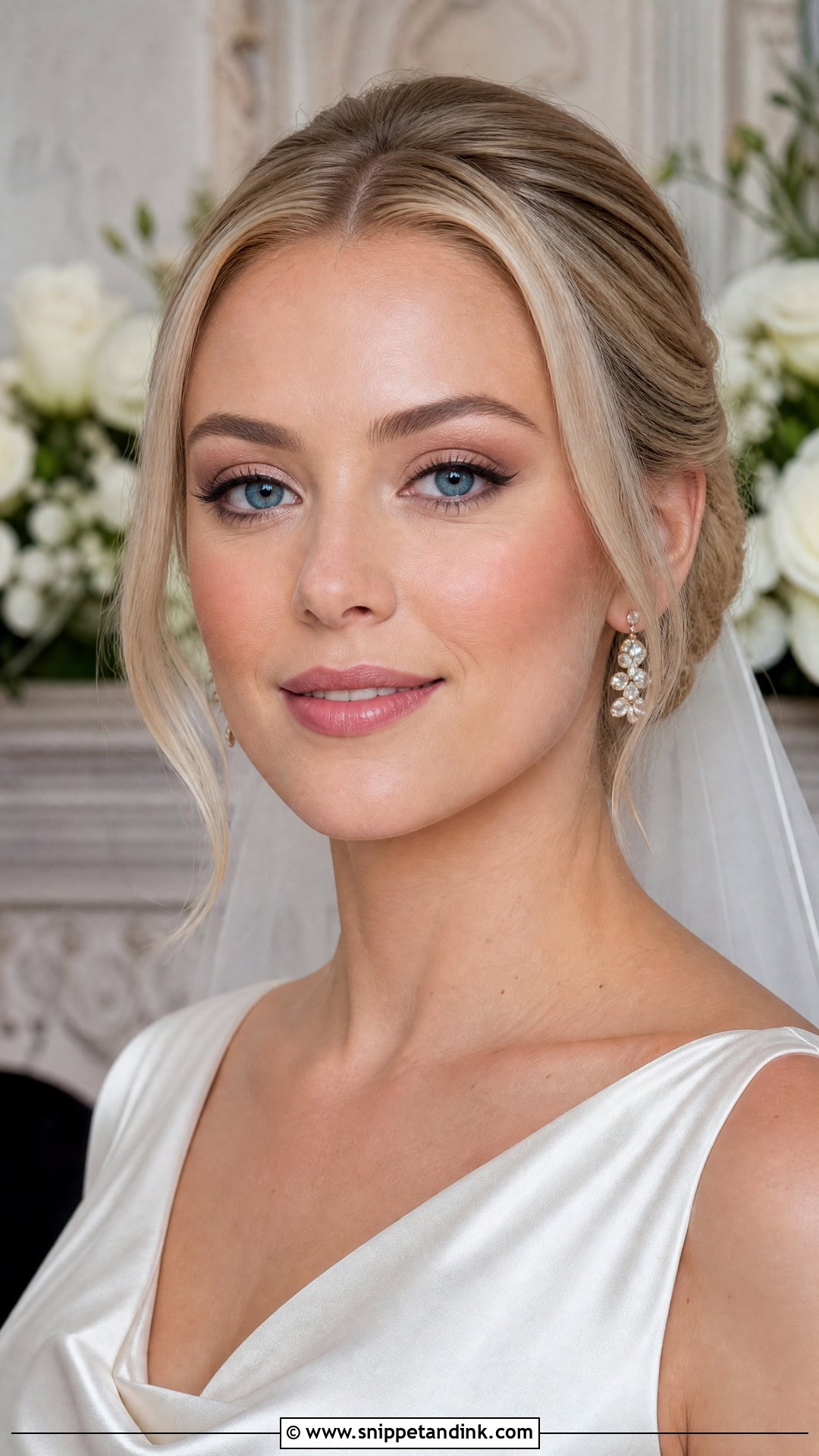 Classic Bridal Makeup For Blue Eyes - Snippet and Ink - 30 Soft Wedding Makeup for Blue Eyes