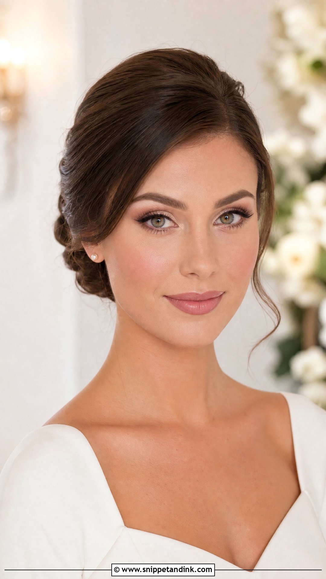 Classic Bridal Makeup For Brown Eyes - Snippet and Ink - 30 Romantic Bridal Wedding Makeup for Brown Eyes