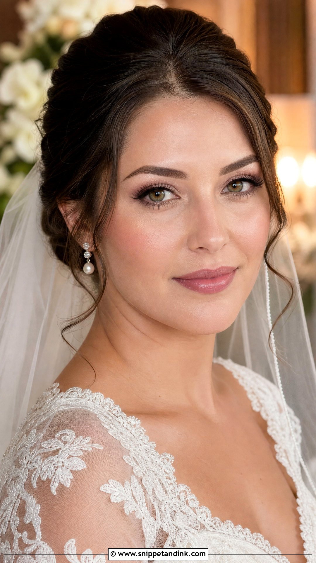 Classic Bridal Makeup For Brown Eyes - Snippet and Ink - 35 Bridal Makeup for Brown Eyes