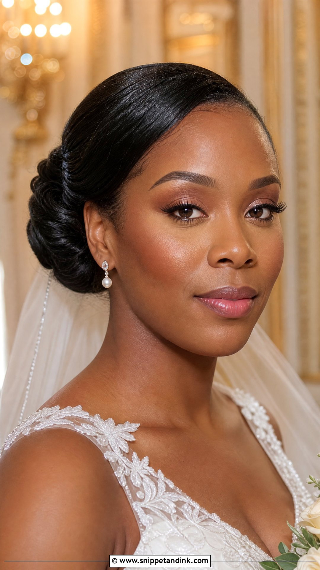 Classic Bridal Makeup For Dark Skin - Snippet and Ink - 20 Bridal Makeup for Dark Skin Ideas