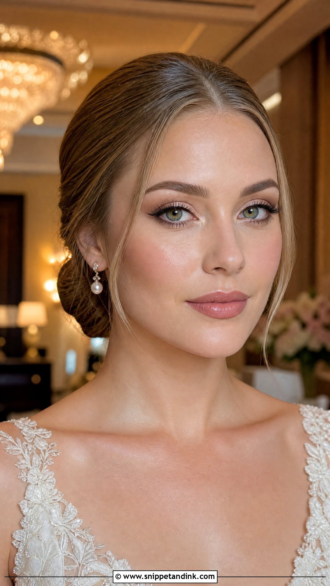 Classic Bridal Makeup For Green Eyes - Snippet and Ink - 20 Glowy Bridal Makeup for Green Eyes