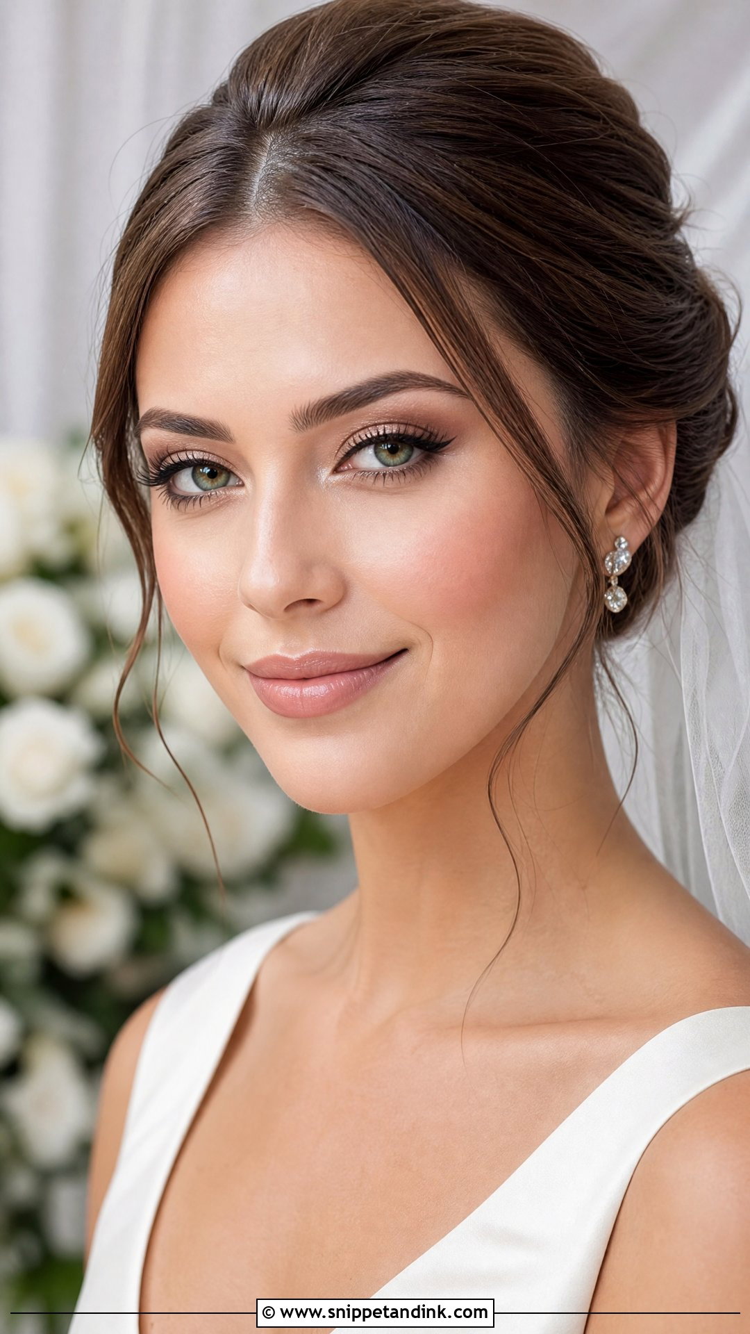 Classic Bridal Makeup For Green Eyes - Snippet and Ink - 20 Natural Glam Bridal Makeup for Green Eyes