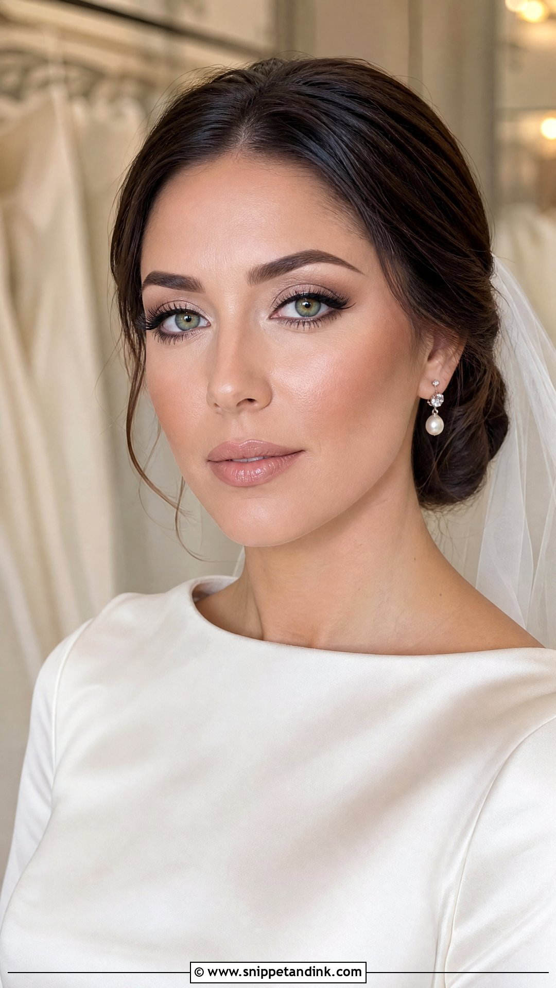 Classic Bridal Makeup For Green Eyes Brunette - Snippet and Ink - 25 Bridal Makeup for Green Eyes Brunette