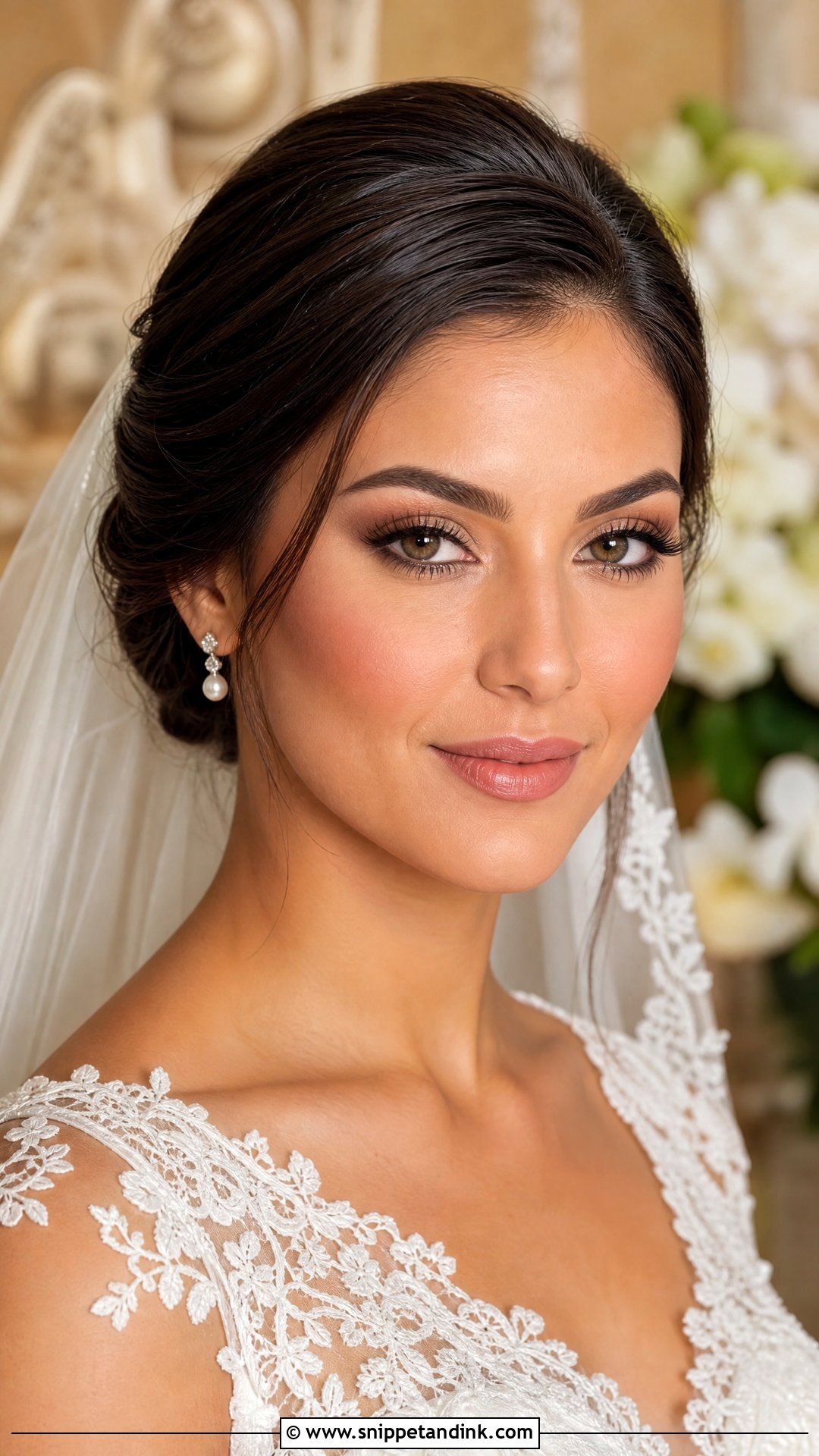 Classic Bridal Makeup For Hazel Eyes Brunette - Snippet and Ink - 20 Bridal Makeup for Hazel Eyes Brunette
