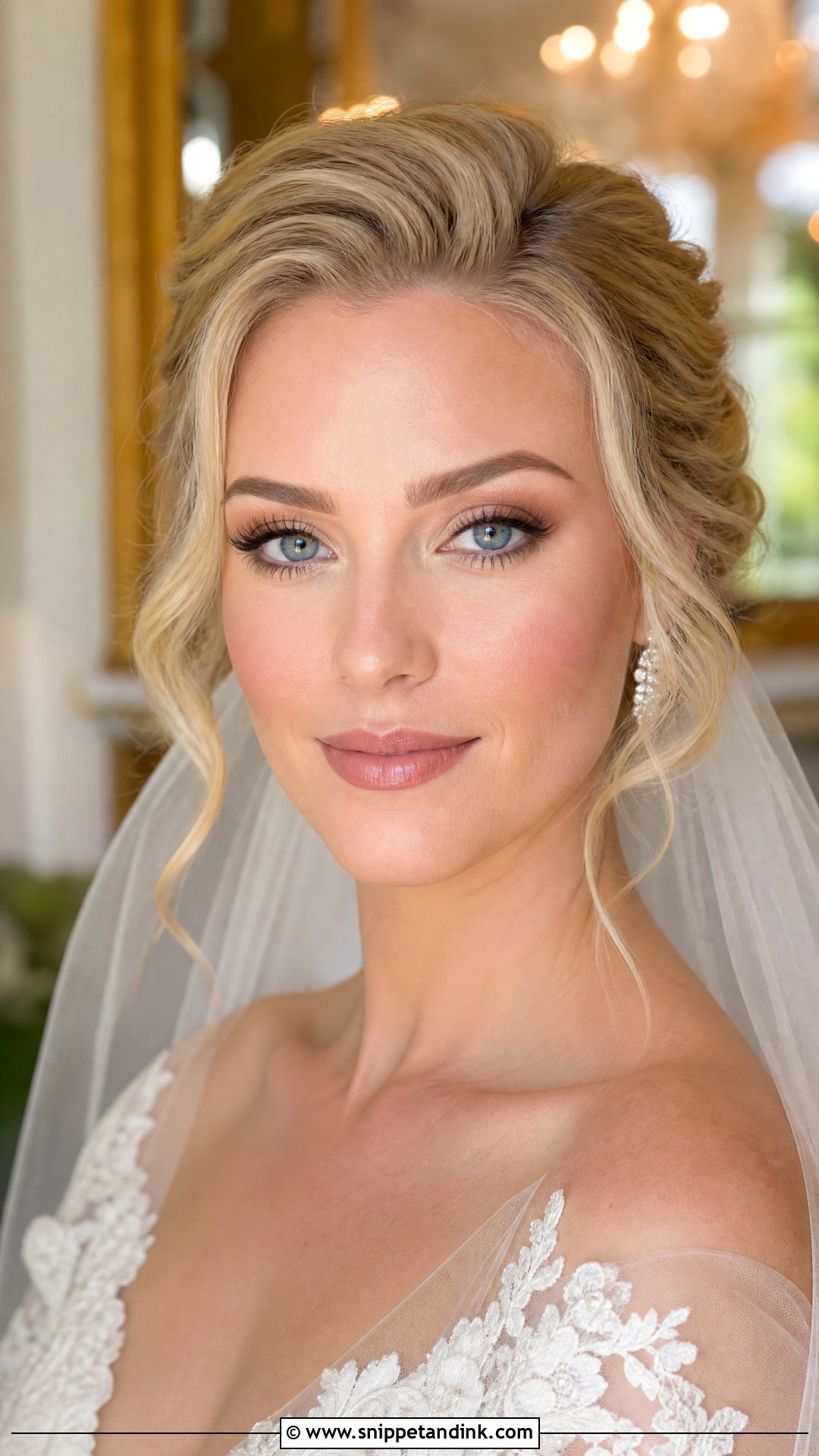 Classic Bridal Makeup With Brown Eyes - Snippet and Ink - 25 Glowy Bridal Makeup for Brown Eyes