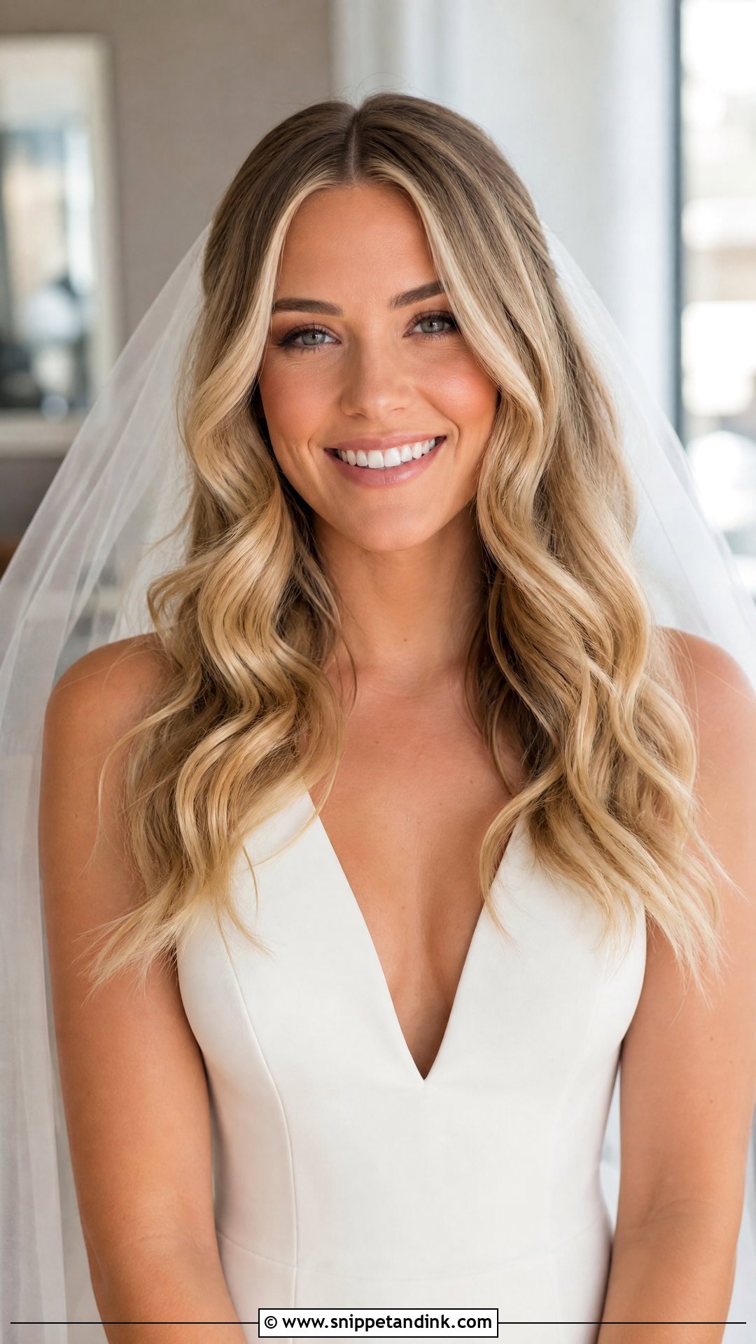 Classic Bride Soft Waves - Snippet and Ink - 15 Classic Bride Hair Ideas