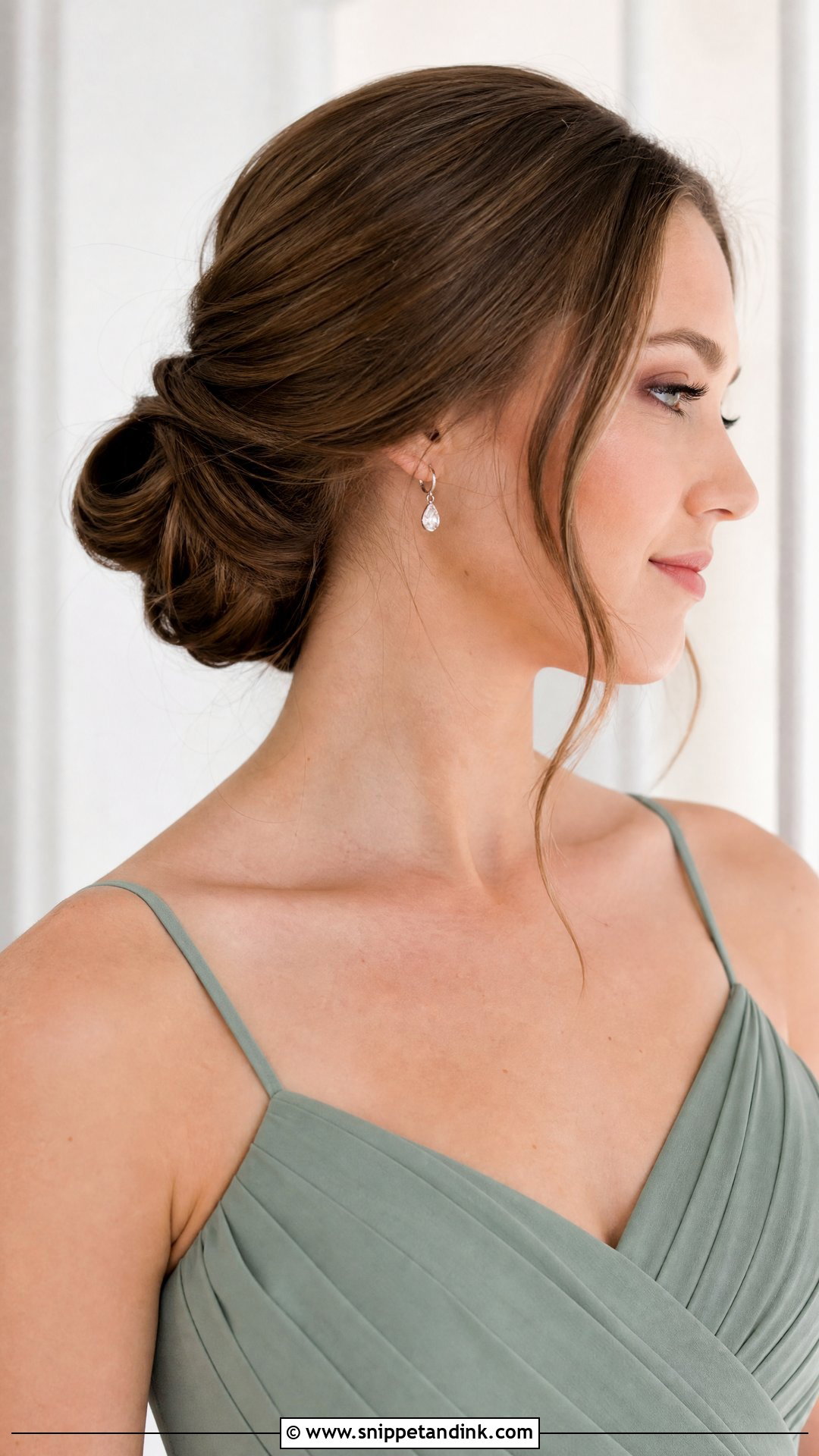 Classic Chignon - Snippet and Ink - 20 Bride Made Hairstyles