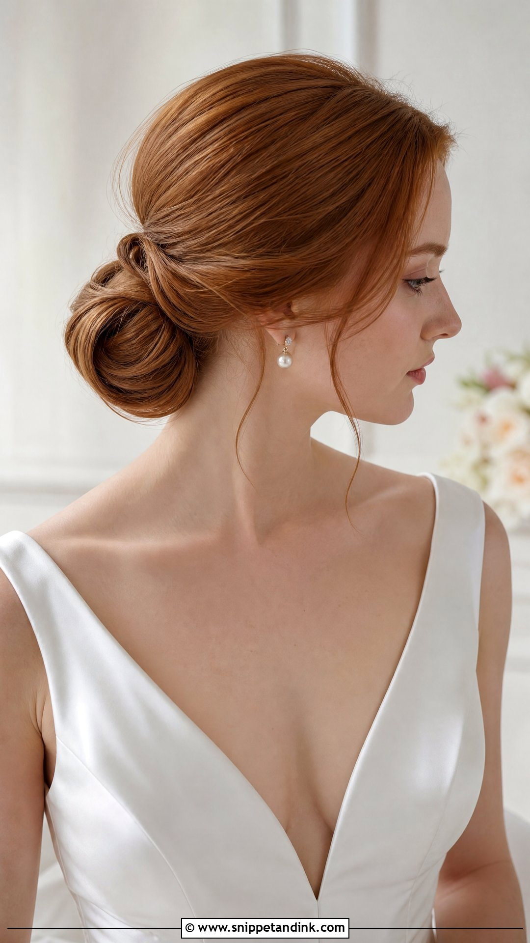Classic Chignon Bridal Updo - Snippet and Ink - 20 Hairstyles for the Bride