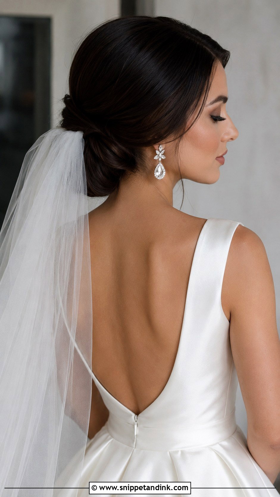 Classic Chignon Bridal Updo - Snippet and Ink - 25 Wedding Hair Inspiration Ideas