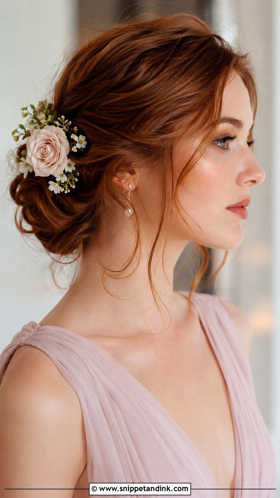 Classic Chignon Engagement Hairstyle - Snippet and Ink - 25 Hairstyle for Engagement Bride Ideas