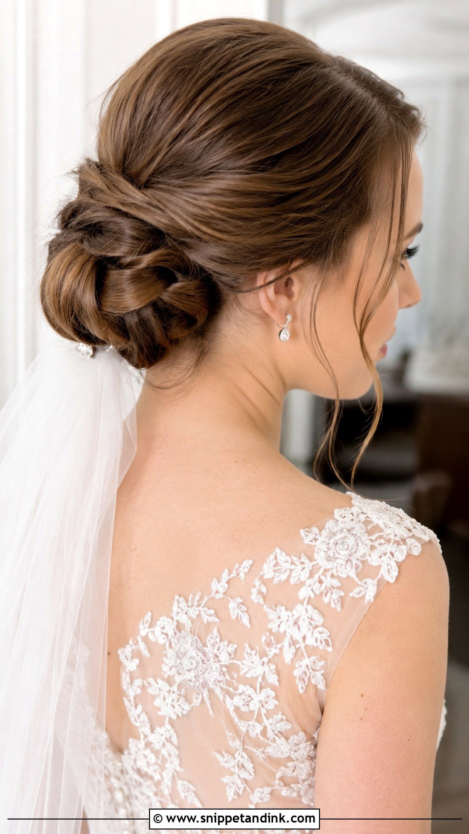 Classic Chignon Updo - Snippet and Ink - 25 Hair Styles for Wedding Party