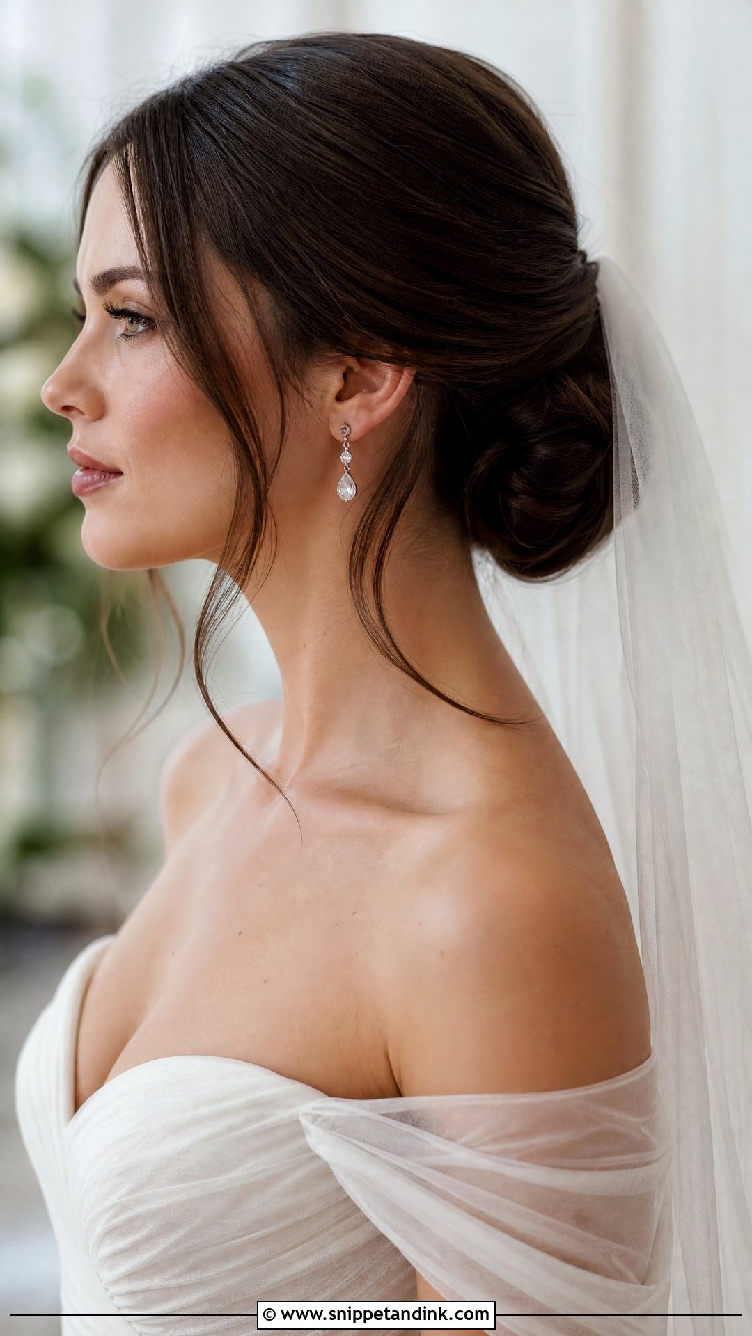 Classic Chignon Updo - Snippet and Ink - 30 Easy Wedding Hairstyles