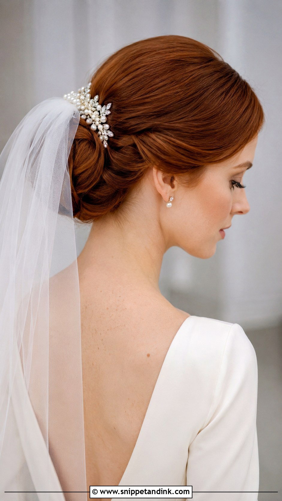 Classic Chignon Wedding Hairstyle - Snippet and Ink - 20 Beautiful Wedding Hairstyles