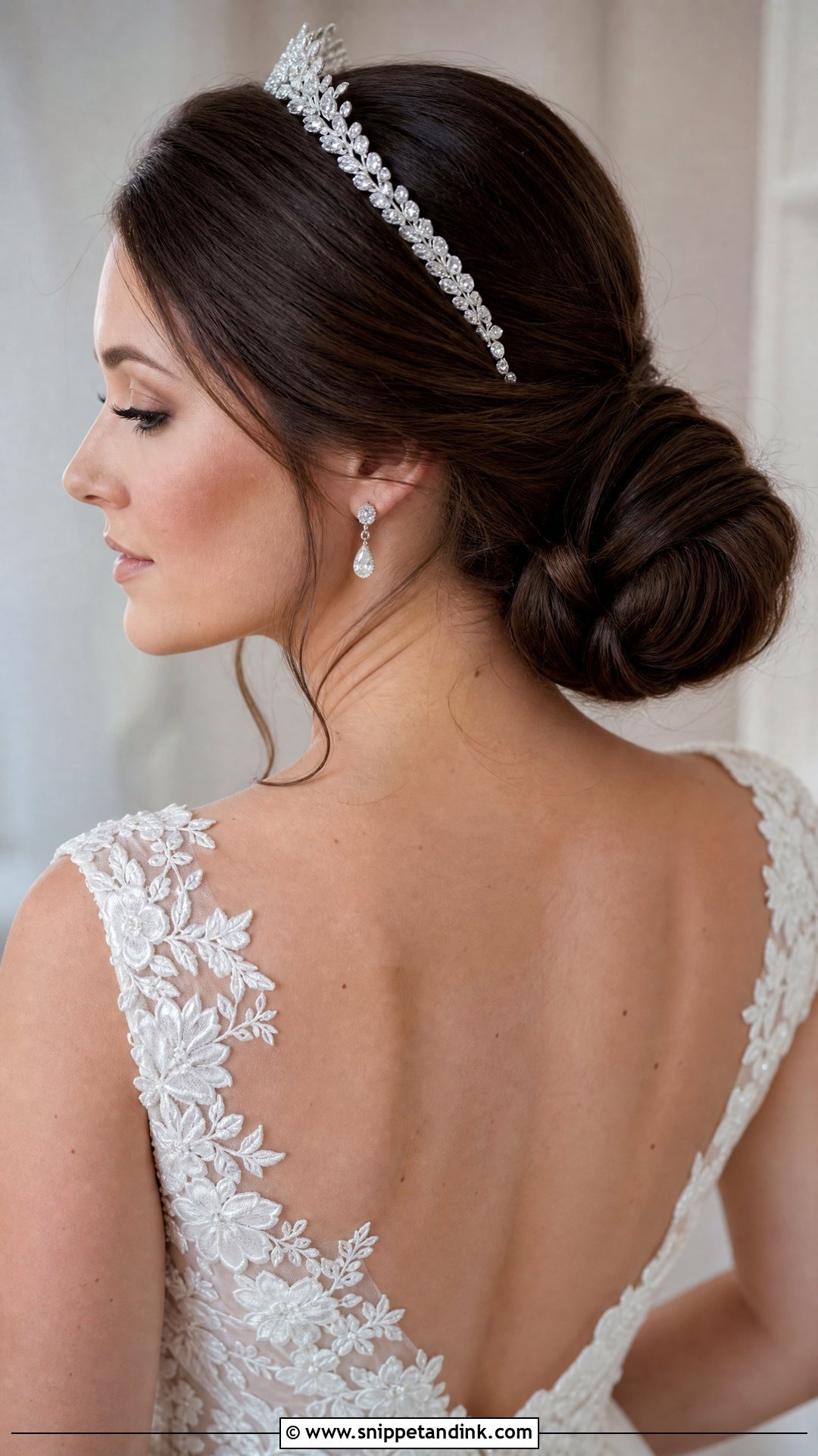 Classic Chignon Wedding Hairstyle - Snippet and Ink - 20 Hairstyles on Wedding