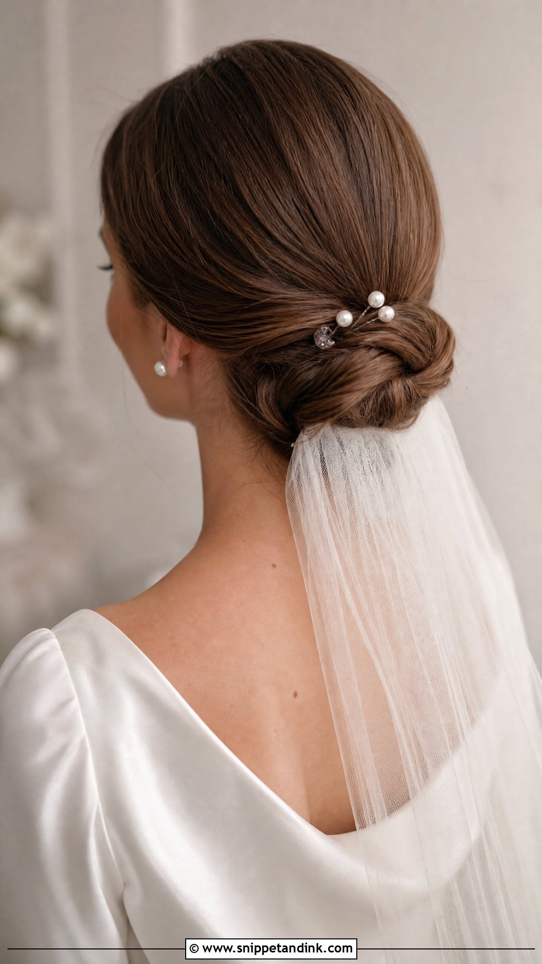 Classic Chignon Wedding Hairstyle - Snippet and Ink - 20 Unique Wedding Hairstyles