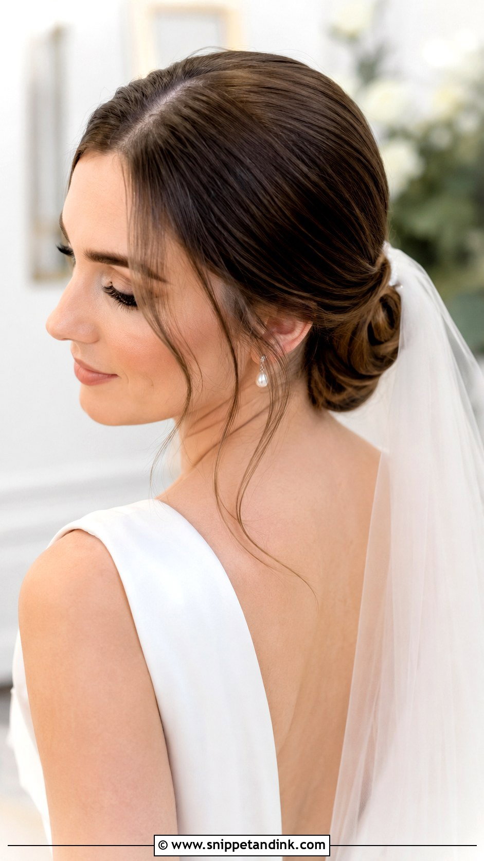 Classic Chignon Wedding Hairstyle - Snippet and Ink - 30 Bridal Hair Inspiration Ideas