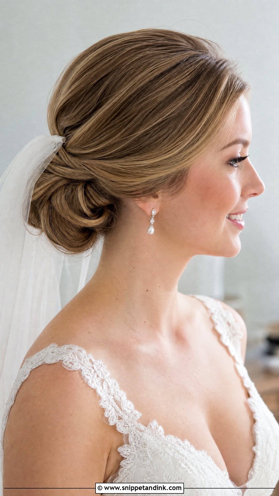 Classic Chignon Wedding Hairstyle - Snippet and Ink - 15 Basic Hairstyles for Wedding
