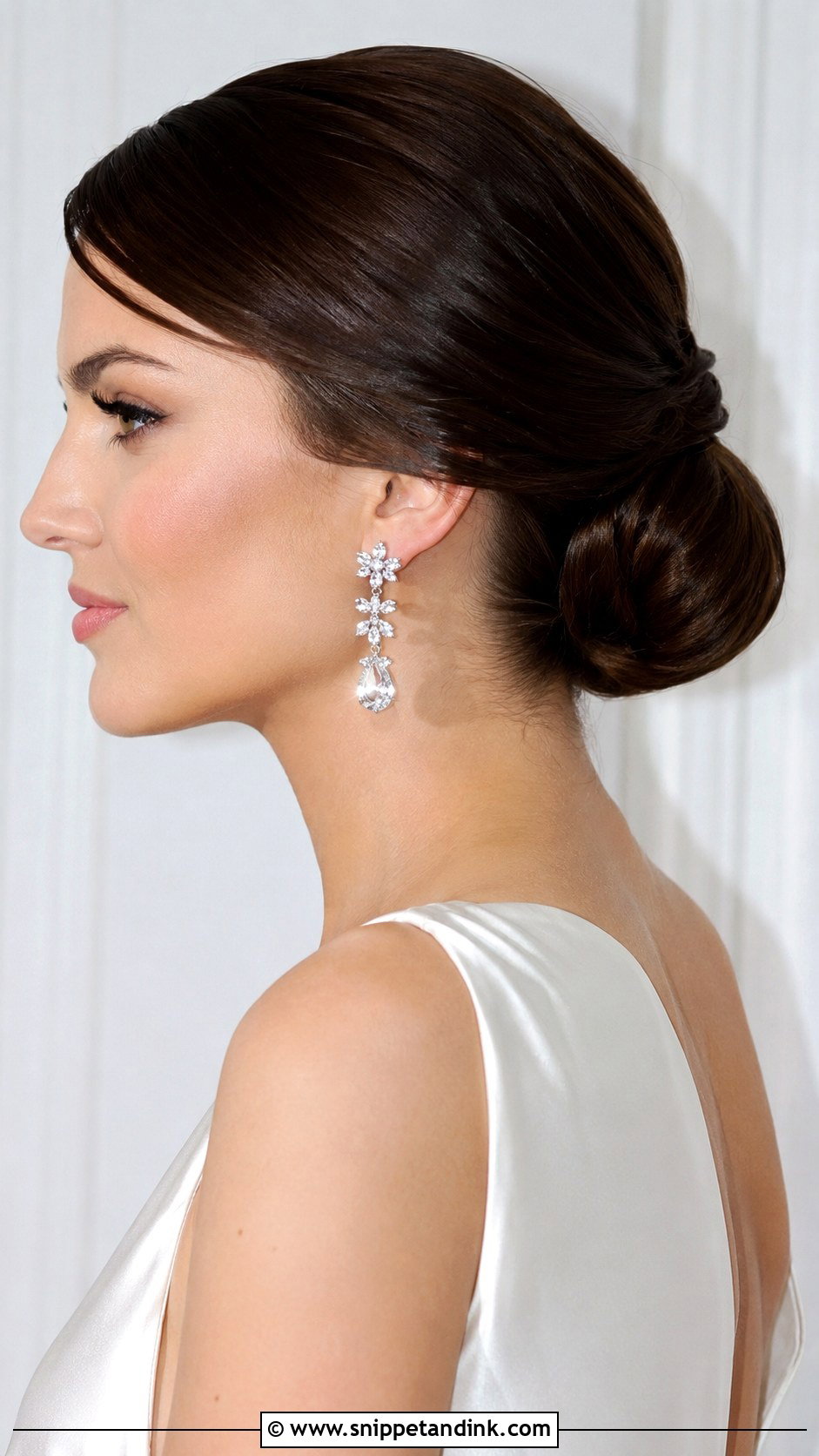 Classic Chignon Wedding Updo - Snippet and Ink - 25 Hairstyle for Marriage Ideas