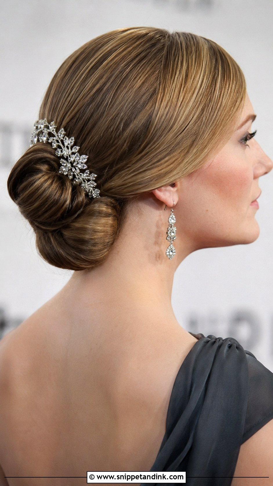 Classic Chignon With Accessories - Snippet and Ink - 20 Hairstyles for Mother of the Groom