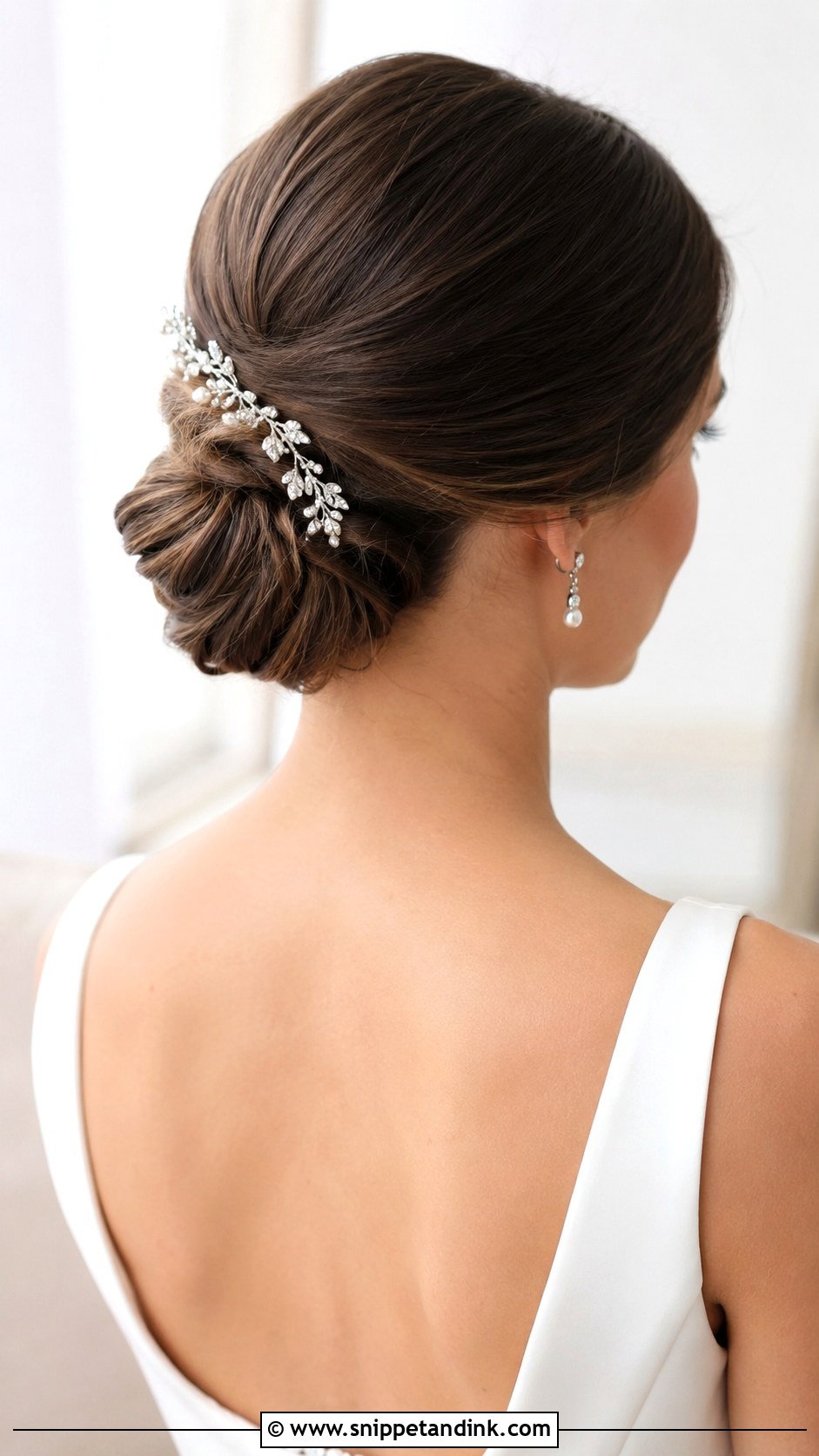 Classic Chignon - Snippet and Ink - 20 Bridal Hairstyles for Medium Length Hair