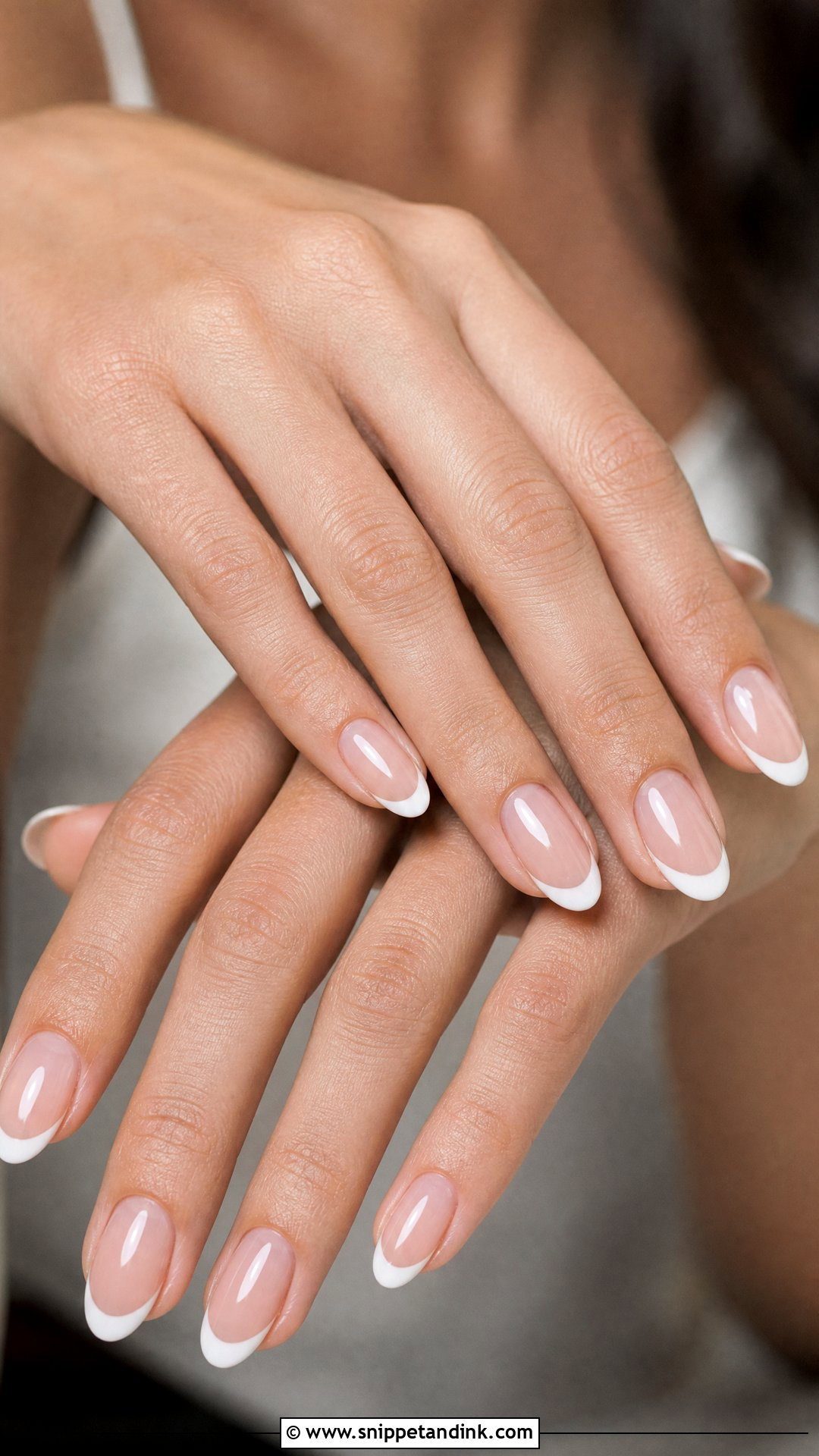 Classic French Engagement Nails - Snippet and Ink - 35 Engagement Nails