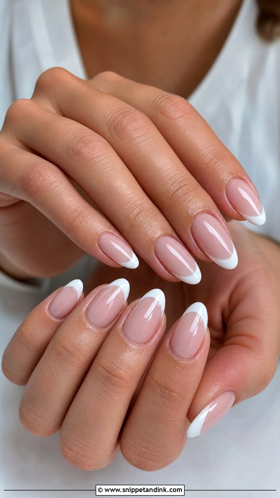 Classic French Gel Wedding Nails - Snippet and Ink - 20 Classy Gel Wedding Nails for Bride